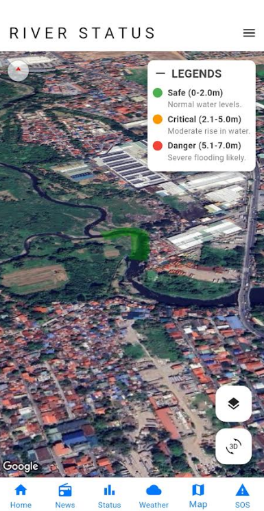 River Map Mobile